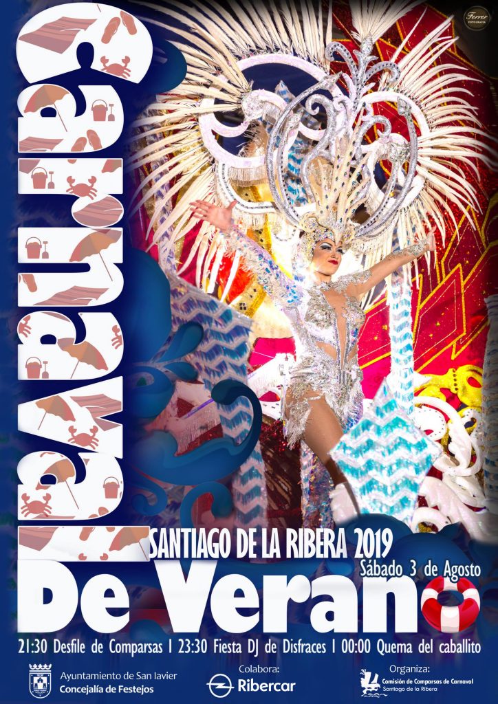cartel del carnaval de verano